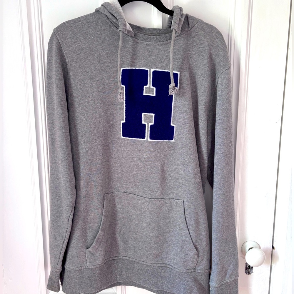 Men’s The Hundreds H Hoodie Purple /Grey Size Large